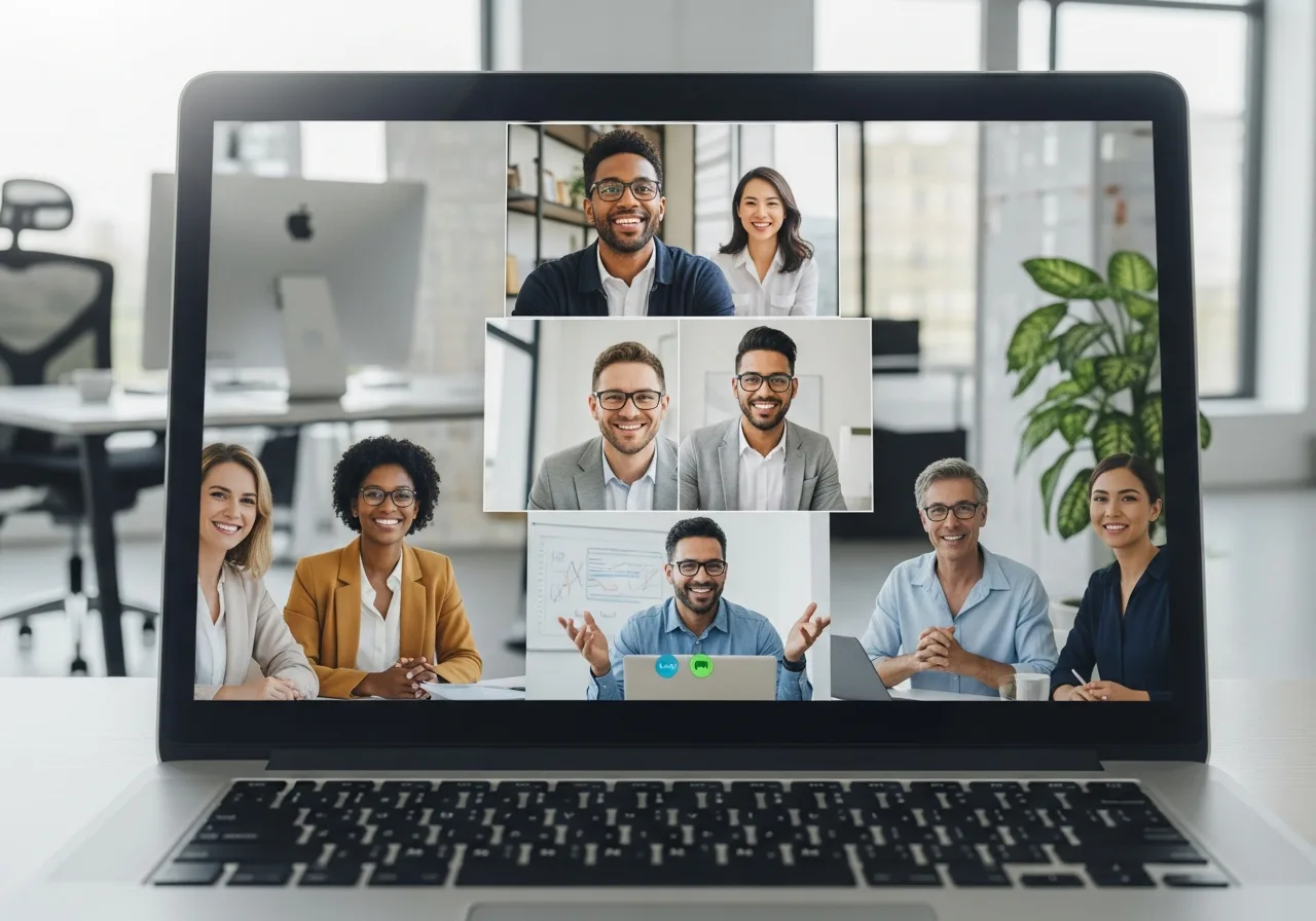 Colaboración en equipo y mensajería empresarial