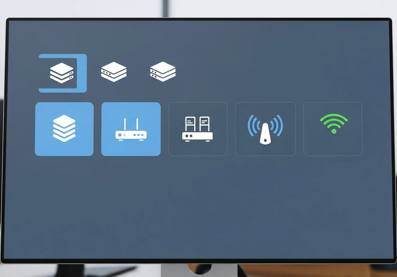 Panel de gestión en la nube para switches, routers y Wi-Fi