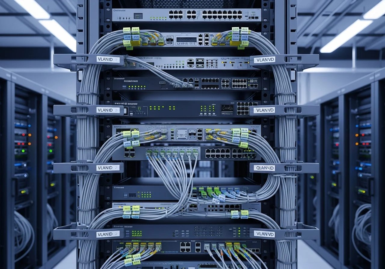 Segmentación por VLAN, ACL y QoS en switches y routers